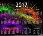 Календарь 2017, Счастливый Новый год